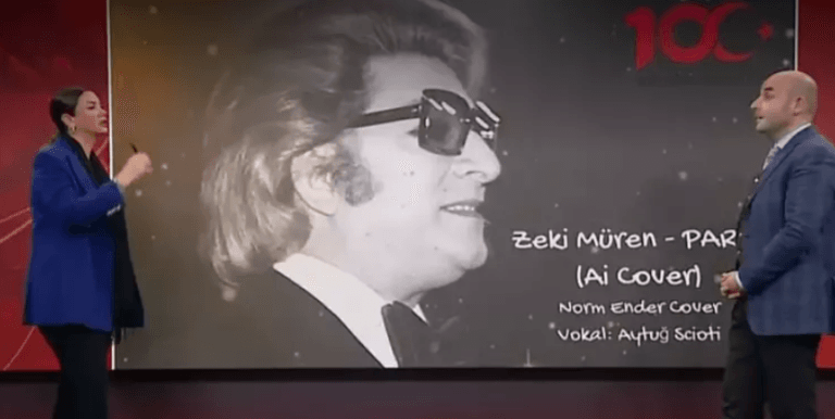 Zeki Müren’e Yapay Zeka İle ‘Parla’ Marşı Seslendirildi